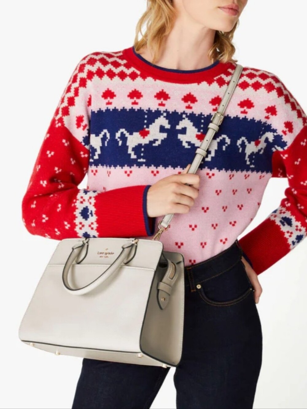 NWT Kate Spade Madison Saffiano Leather Medium Satchel Bag - Picture 5 of 5